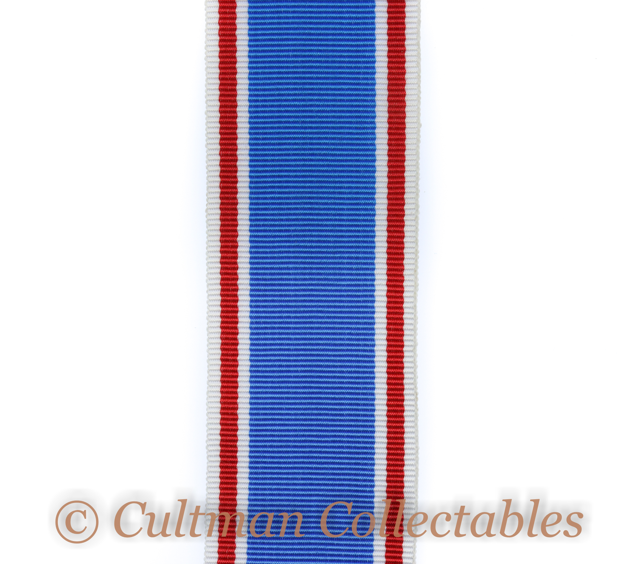 George VI 1937 Coronation Medal Ribbon – Full Size