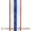 Elizabeth II 1977 Silver Jubilee Medal Ribbon – Full Size