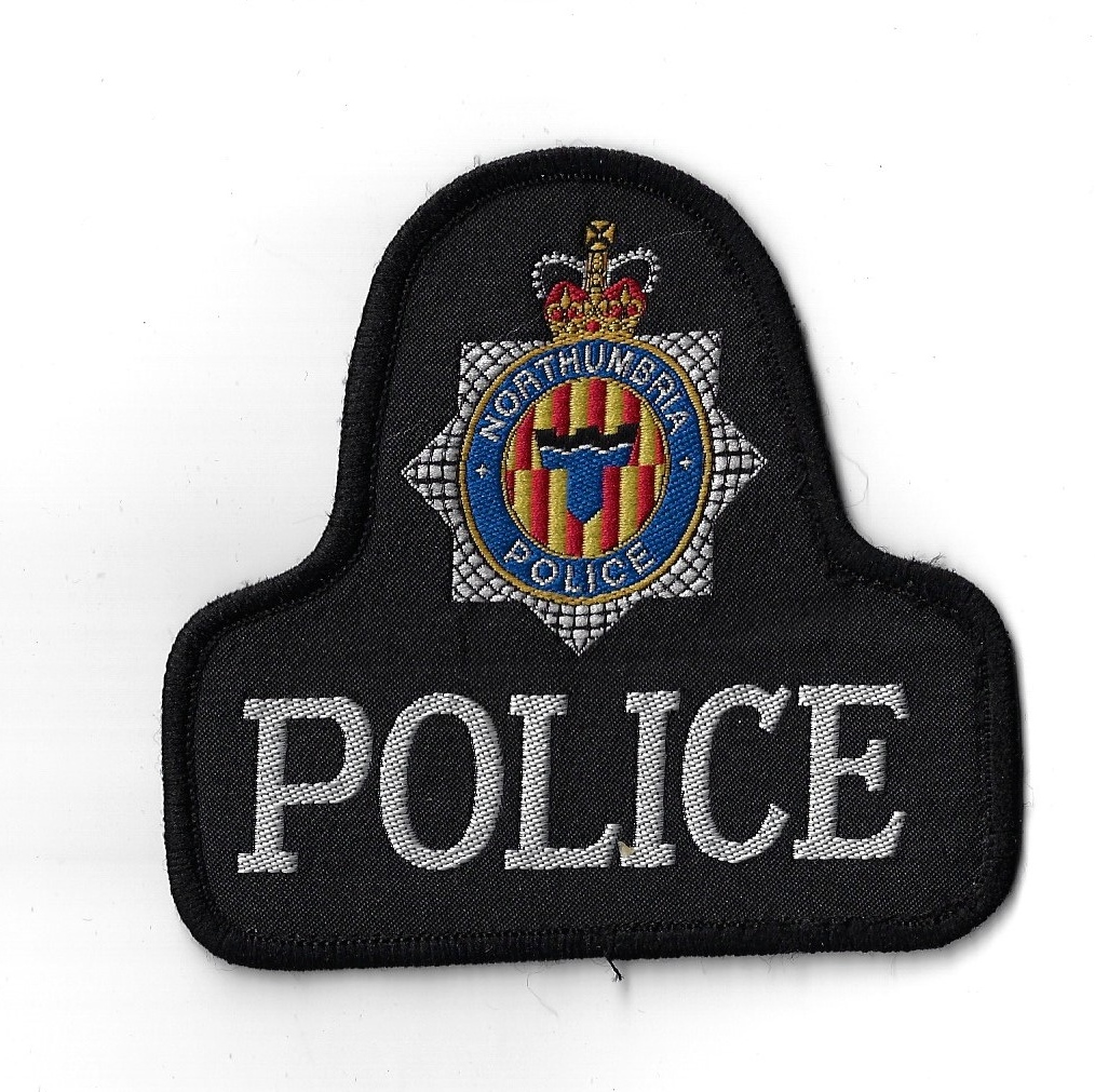 Northumbria Police Cloth Pullover Patch Badge