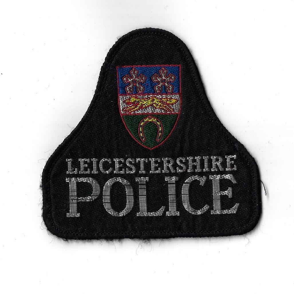 Leicestershire Police Cloth Pullover Patch Badge