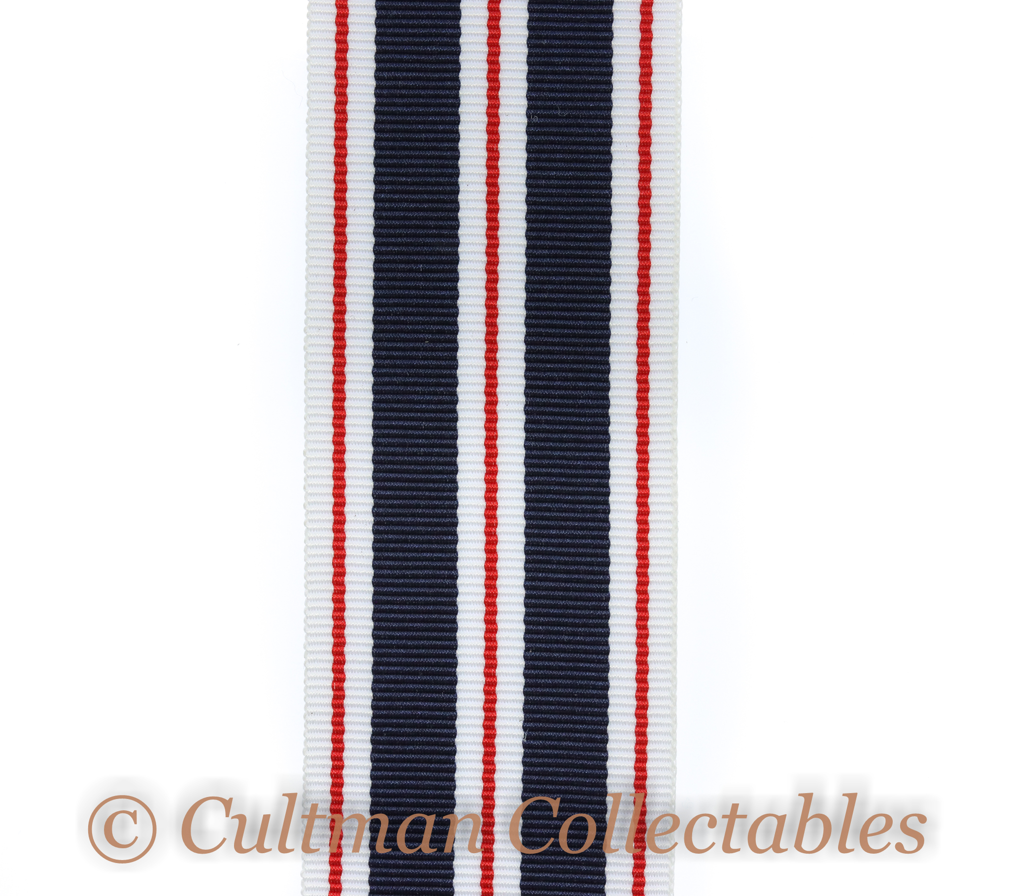 King’s Police Medal / KPM Medal Ribbon (Gallantry) – Full Size
