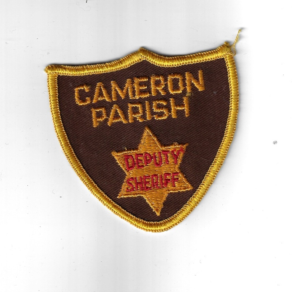 United States Cameron Parish Deputy Sheriff Cloth Patch