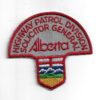 Canadian Alberta Highway Patrol Division Solicitor General Cloth Patch