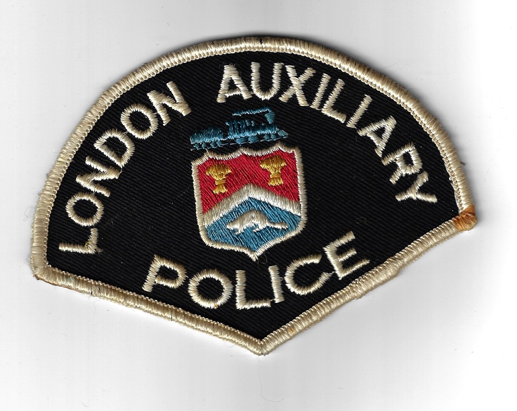 Canadian London Auxiliary Police Cloth Patch