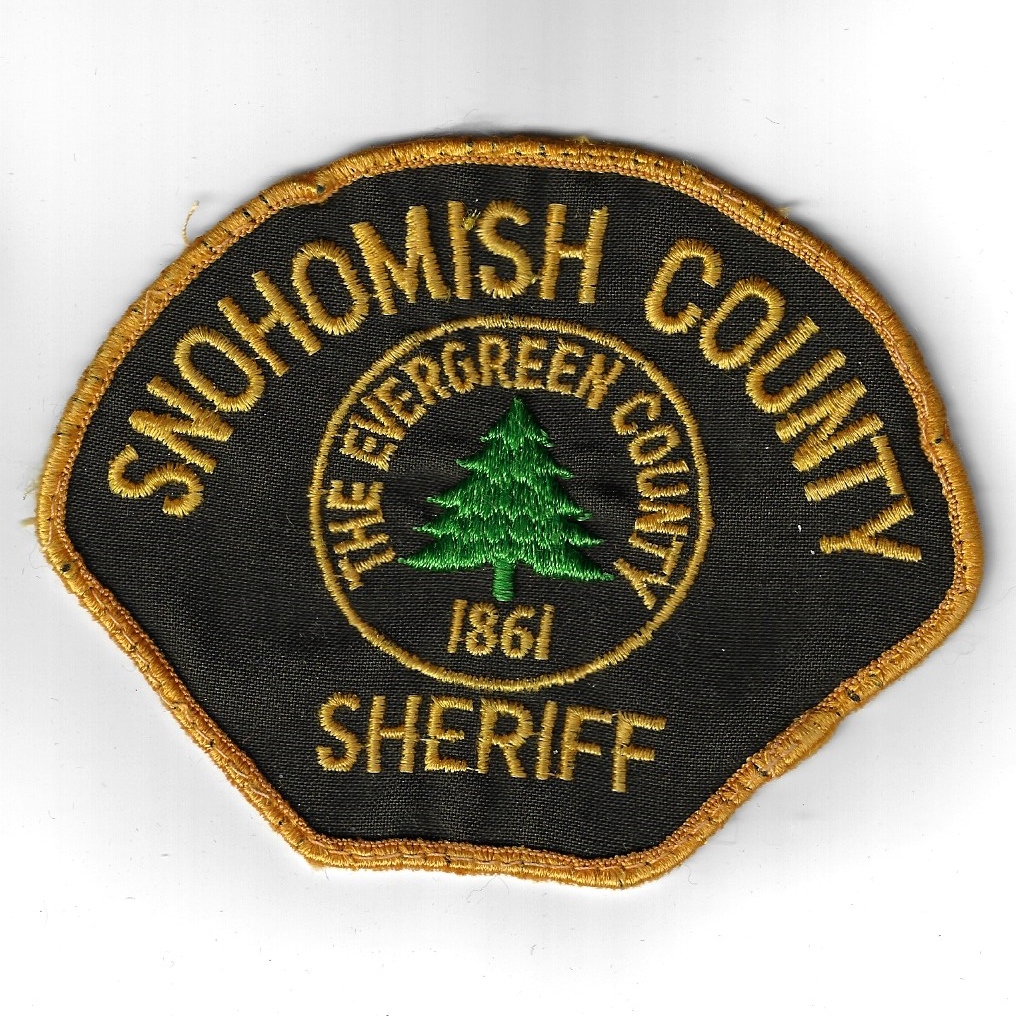 United States Snohomish County (Washington) Sheriff Cloth Patch