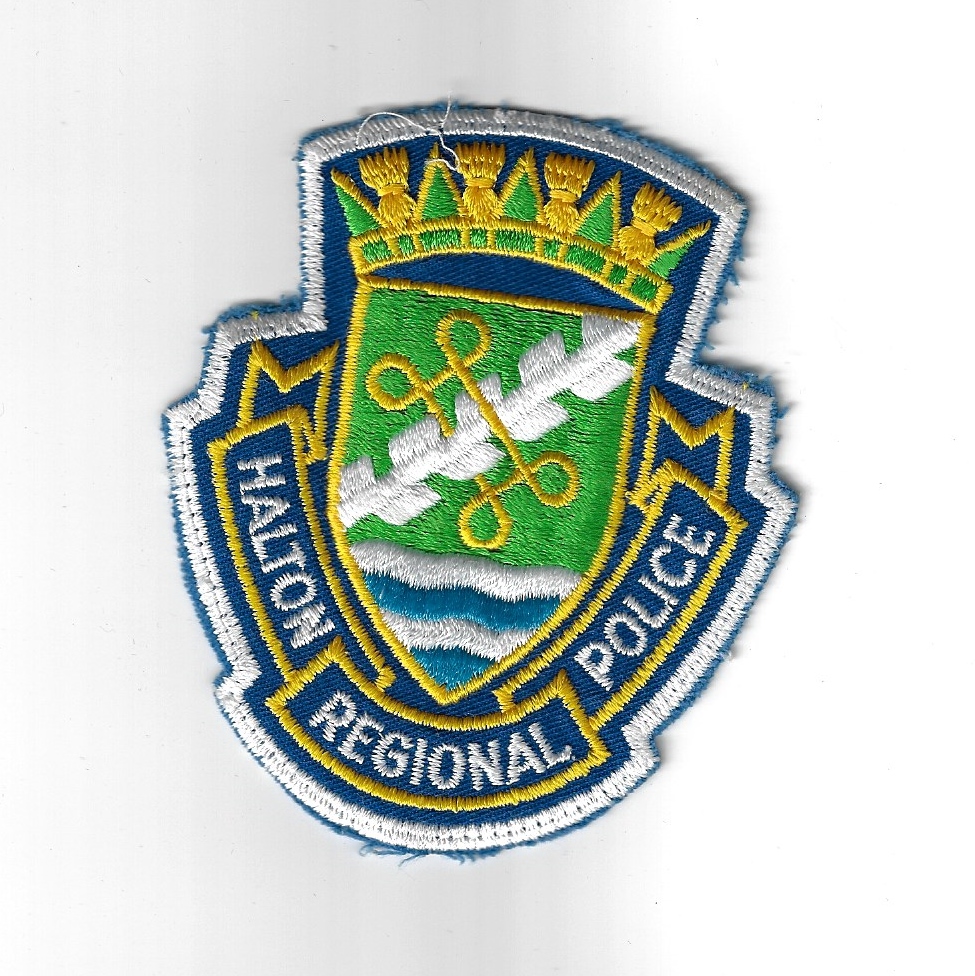 Canadian Halton Regional Police Cloth Patch