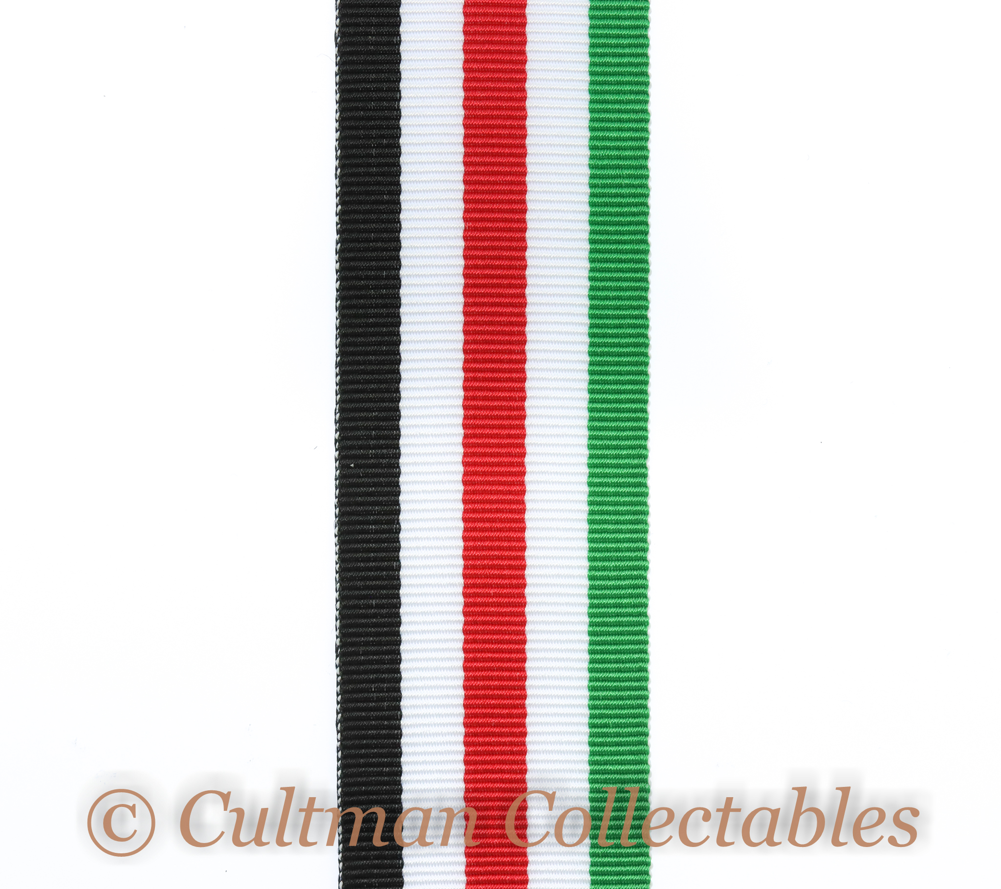 German WW2 Italy – Africa Medal Ribbon – Full Size