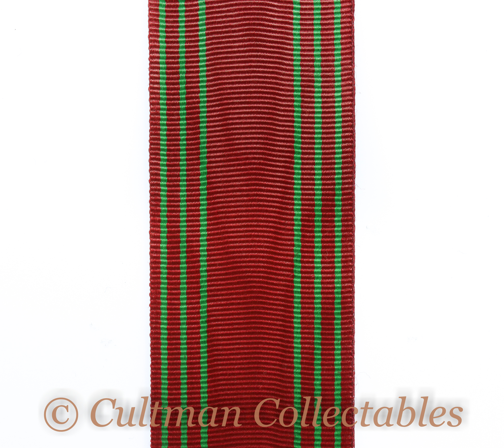 WW2 Belgian Croix de Guerre Medal Ribbon – Full Size