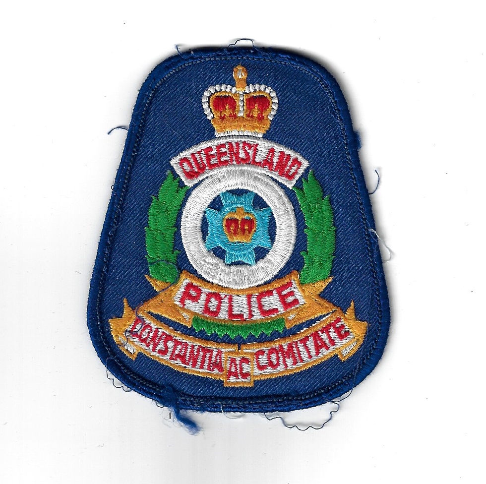 Australia Queensland Police Cloth Patch