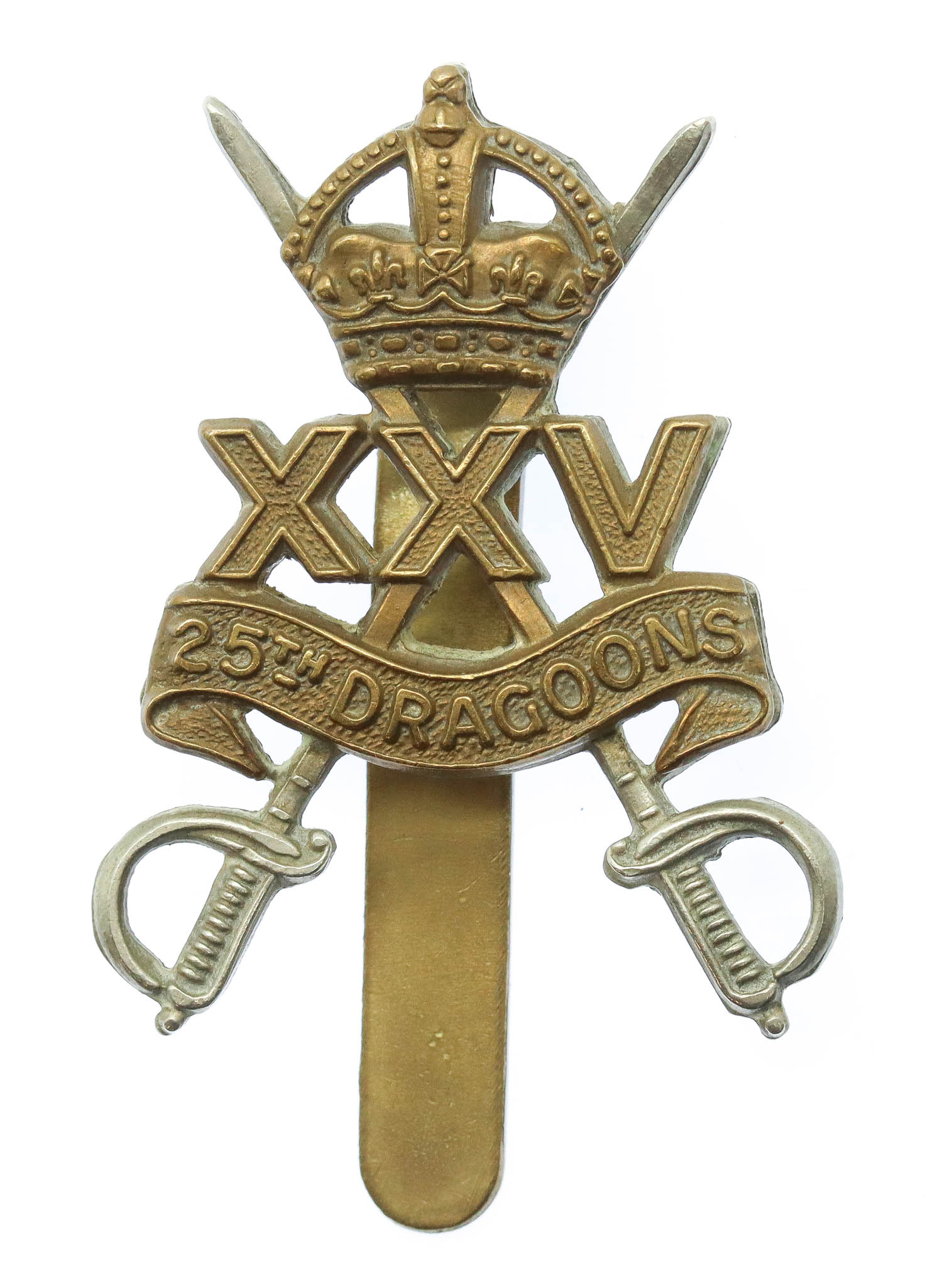 25th Dragoons Cap Badge