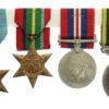WW2 Japanese Prisoner of War Territorial Efficiency Medal Group of Four - Gnr. E.J. Price, 85th Anti-Tank Regt, Royal Artillery