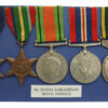 WW2 Japanese Prisoner of War Territorial Efficiency Medal Group of Five - Sigmn. R. Bradshaw, Royal Signals