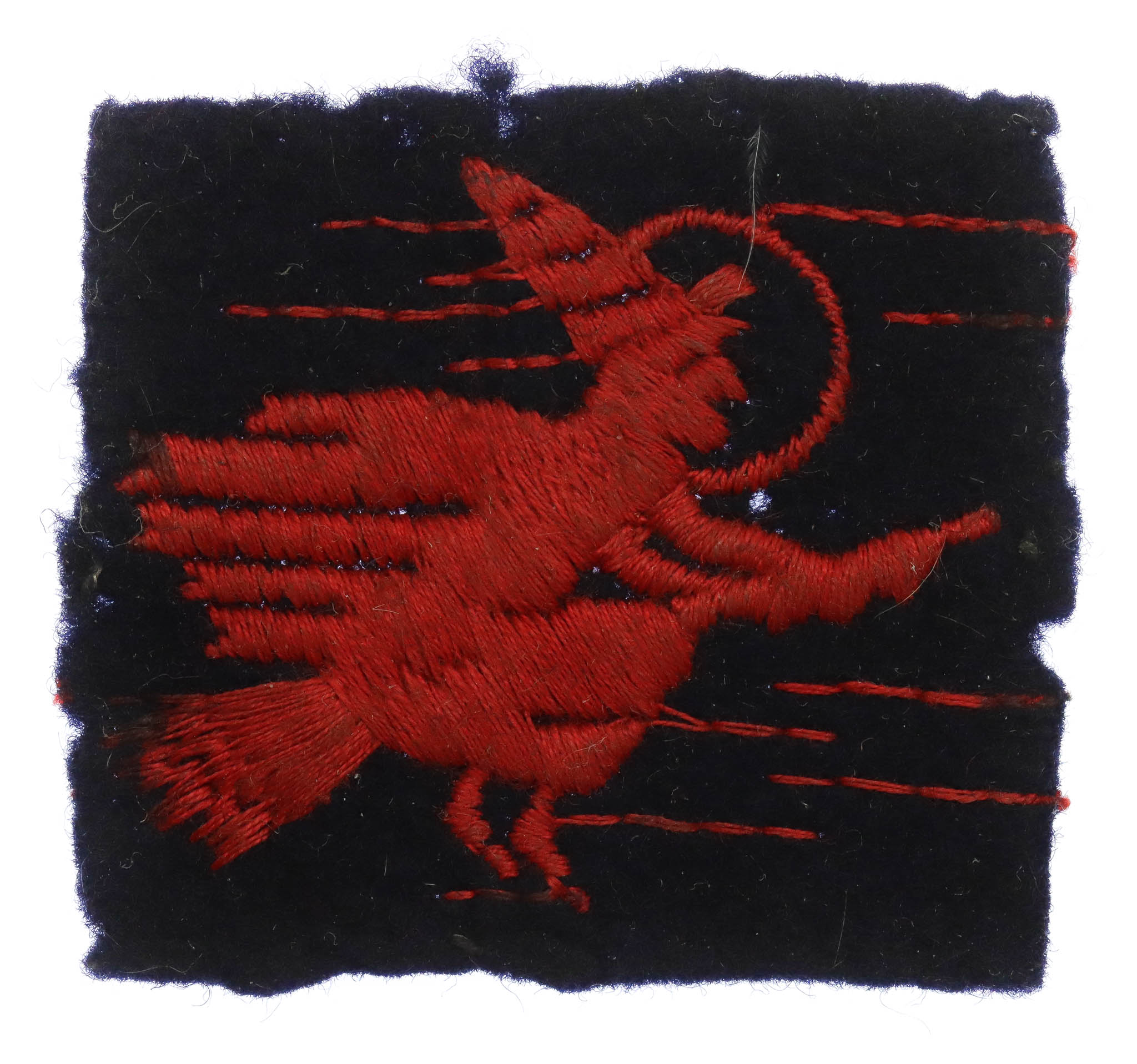 2nd Anti-Aircraft Division Cloth Formation Sign