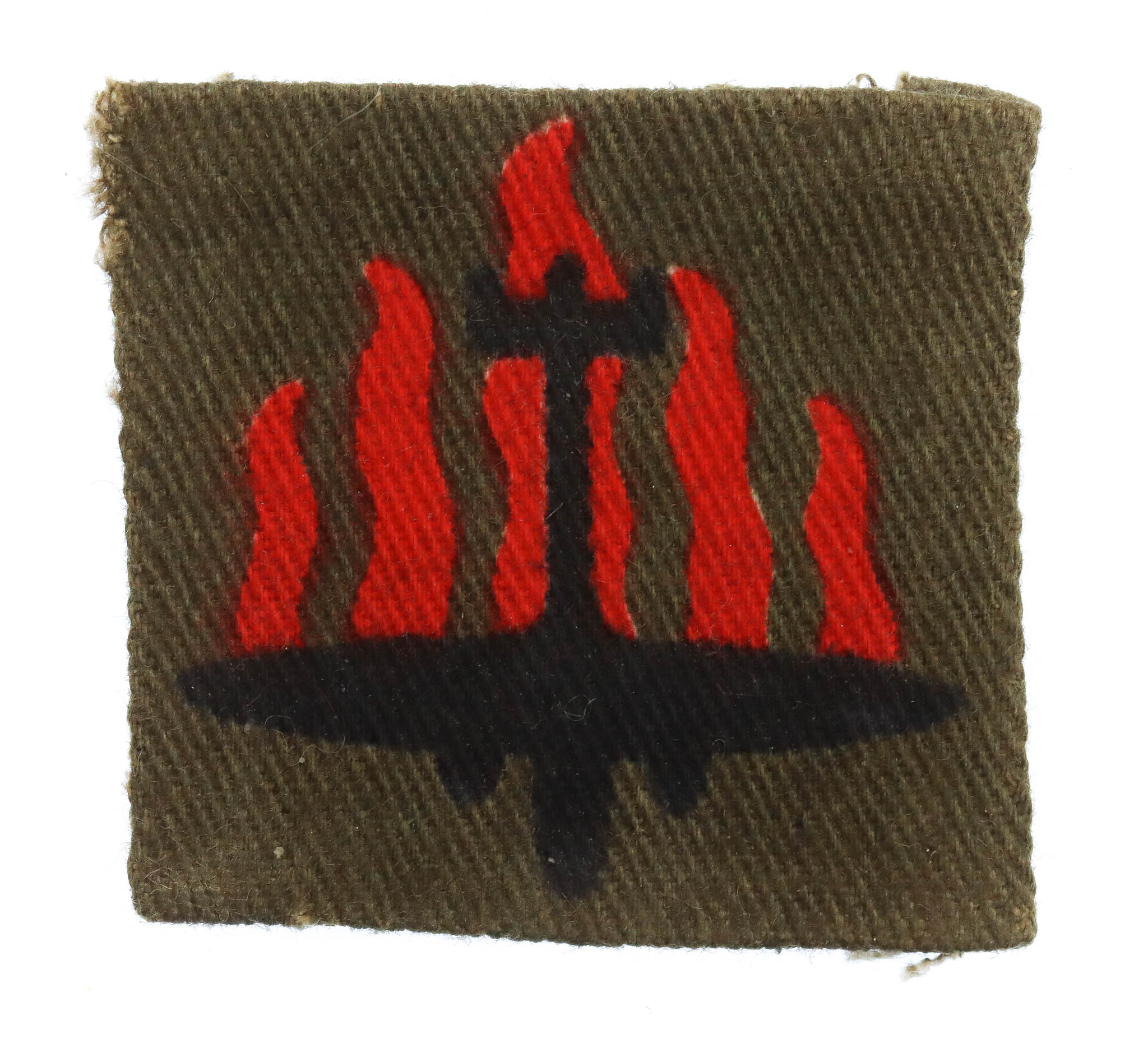 5th Anti-Aircraft Division Printed Formation Sign