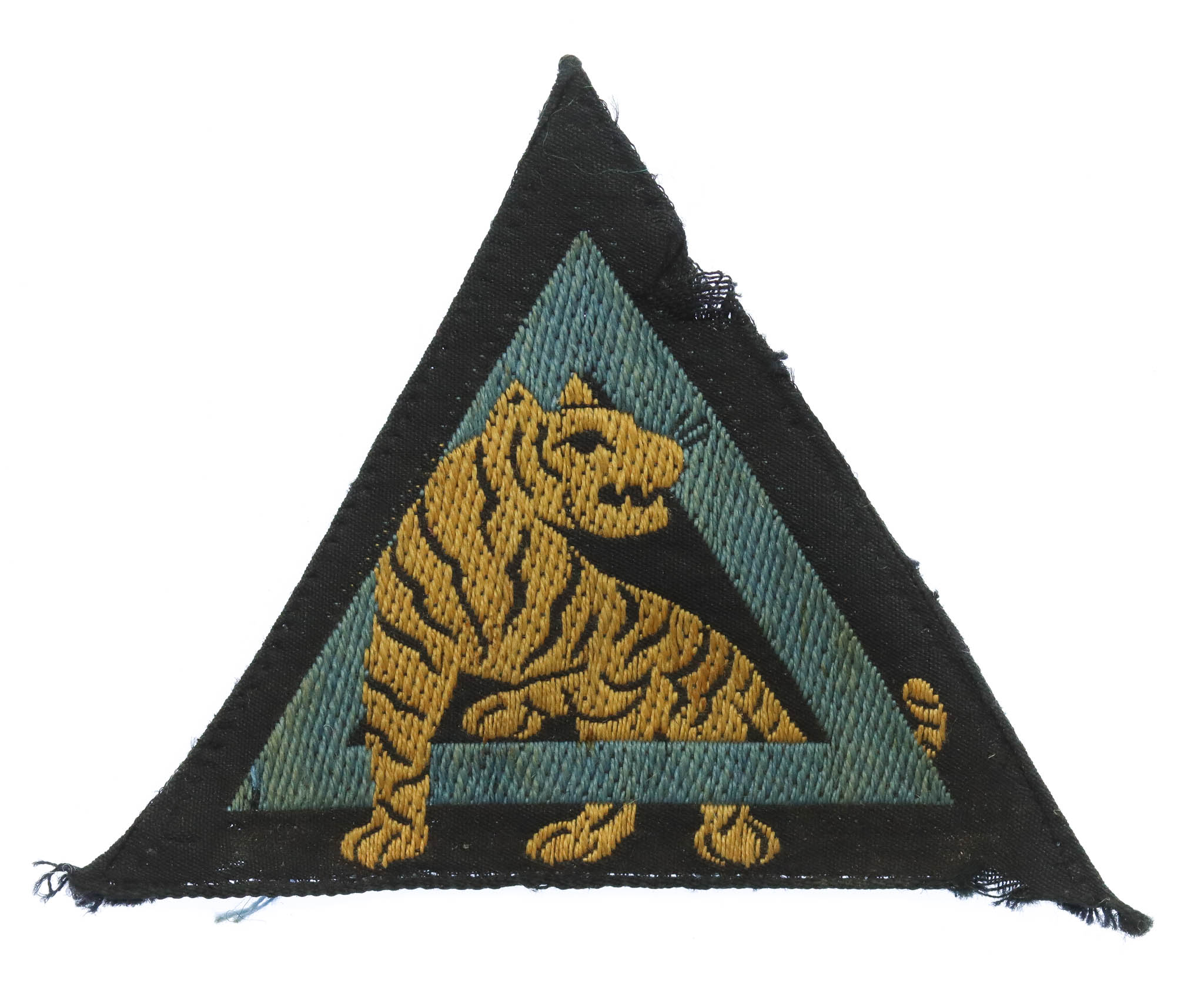 26th Indian Division Silk Embroidered Formation Sign