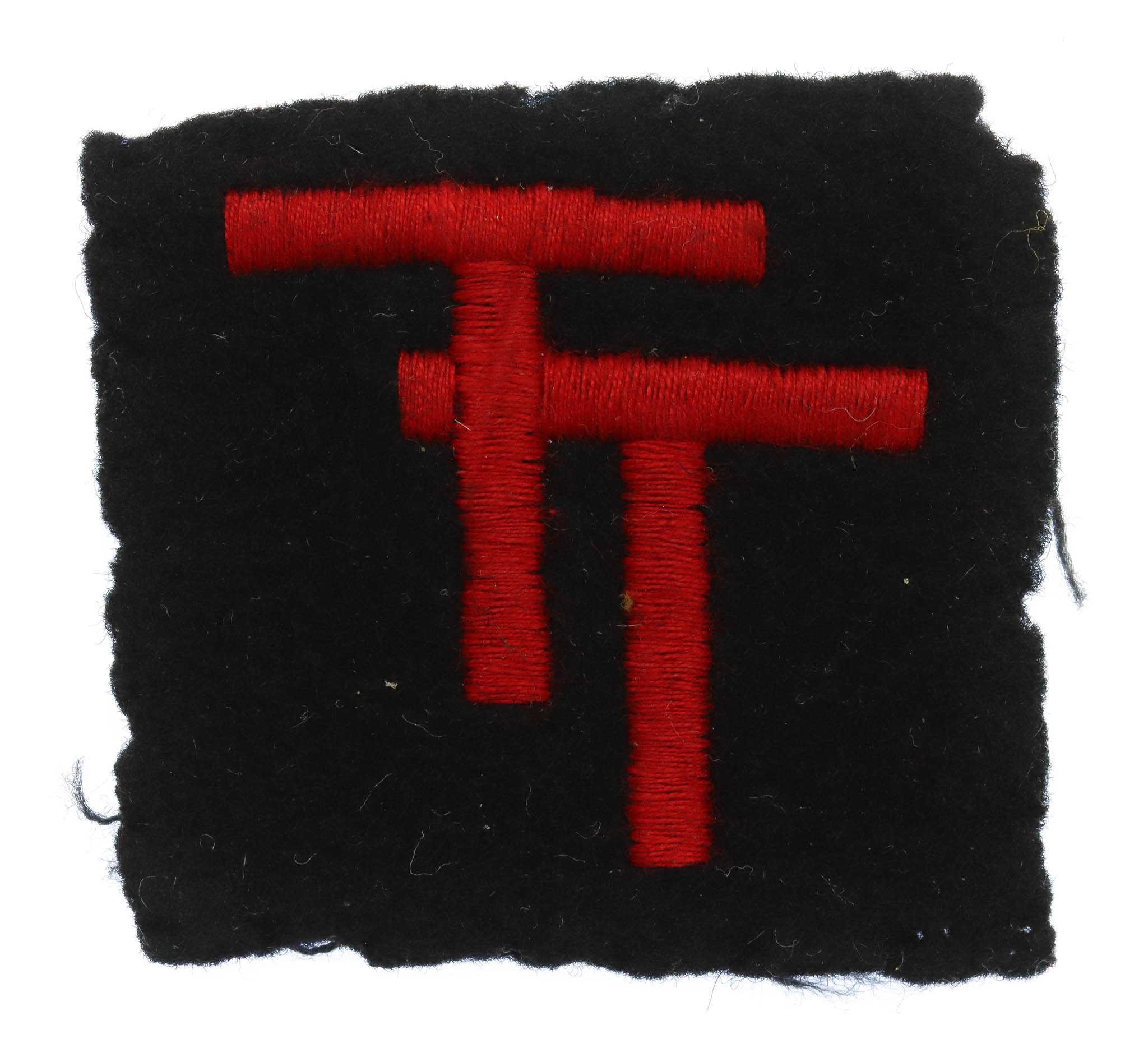 50th (Northumbrian) Division Cloth Formation Sign