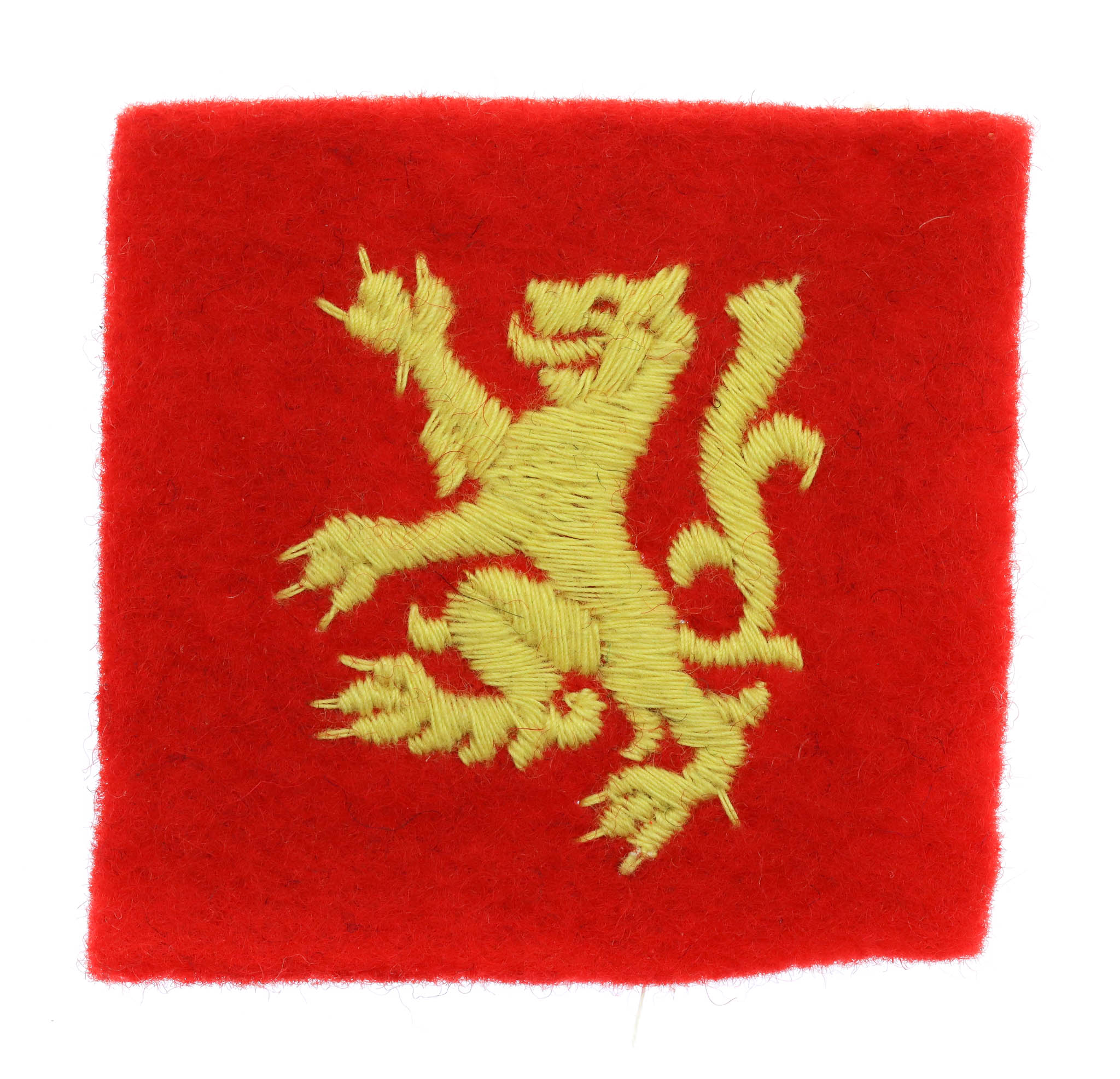 Scottish Command Troops Cloth Formation Sign