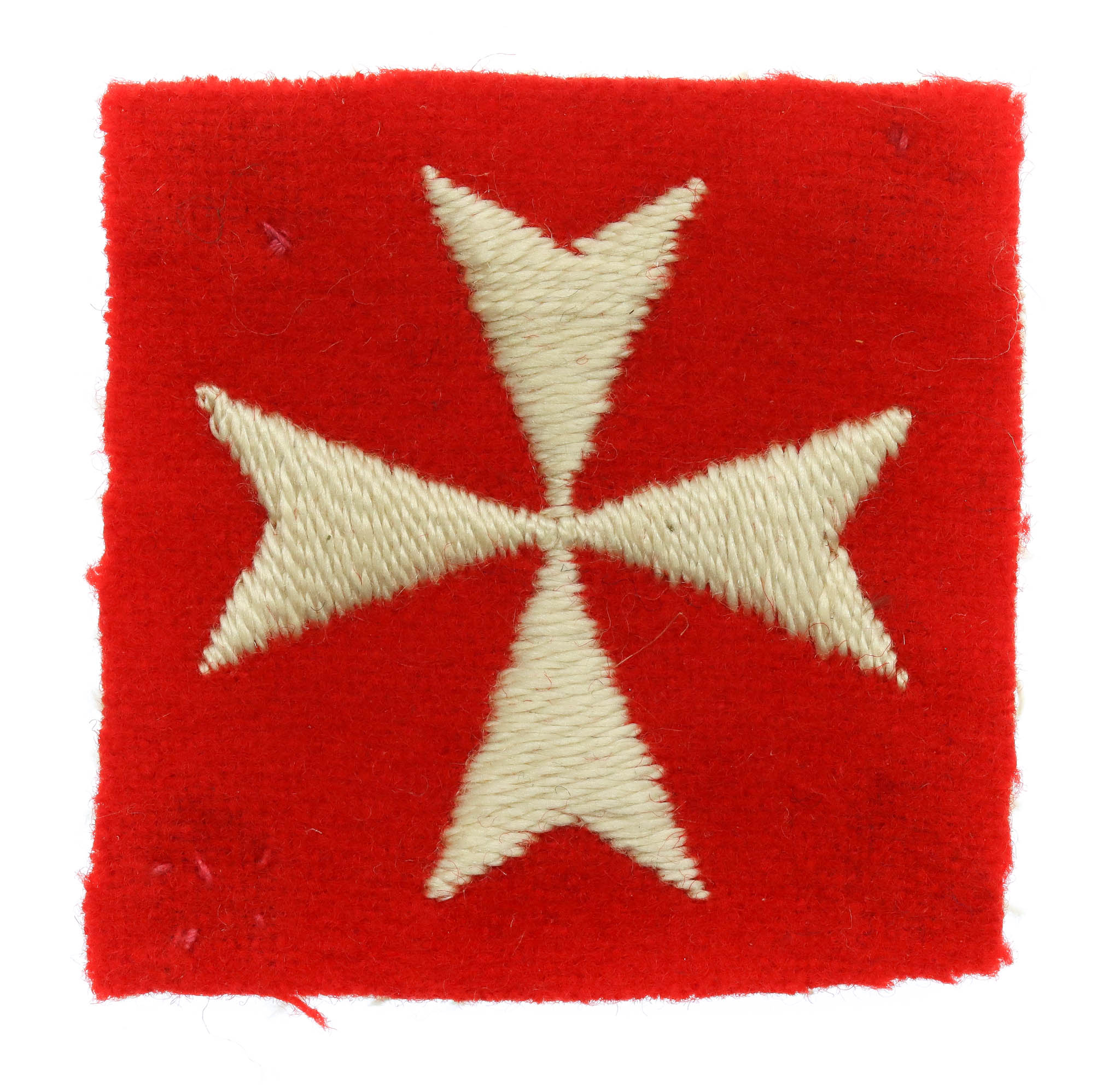 British Troops Malta Garrison Cloth Formation Sign