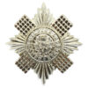 Scots Guards Anodised (Staybrite) Cap Badge