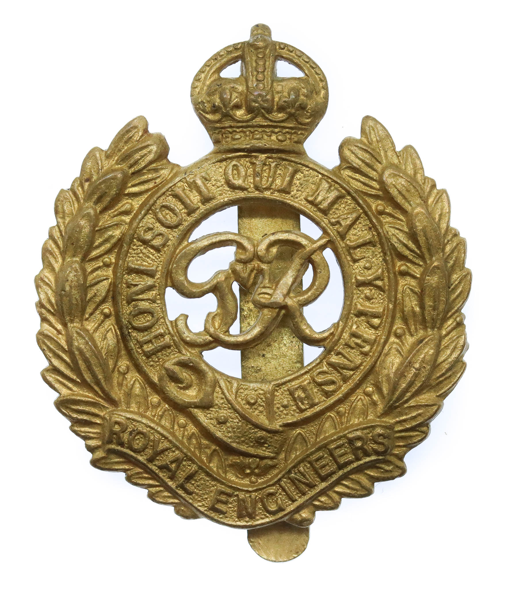 George VI Royal Engineers Cap Badge