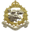 Canadian The New Brunswick Rangers Cap Badge - King's Crown