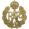 Royal Air Force (R.A.F.) Cap Badge - King's Crown