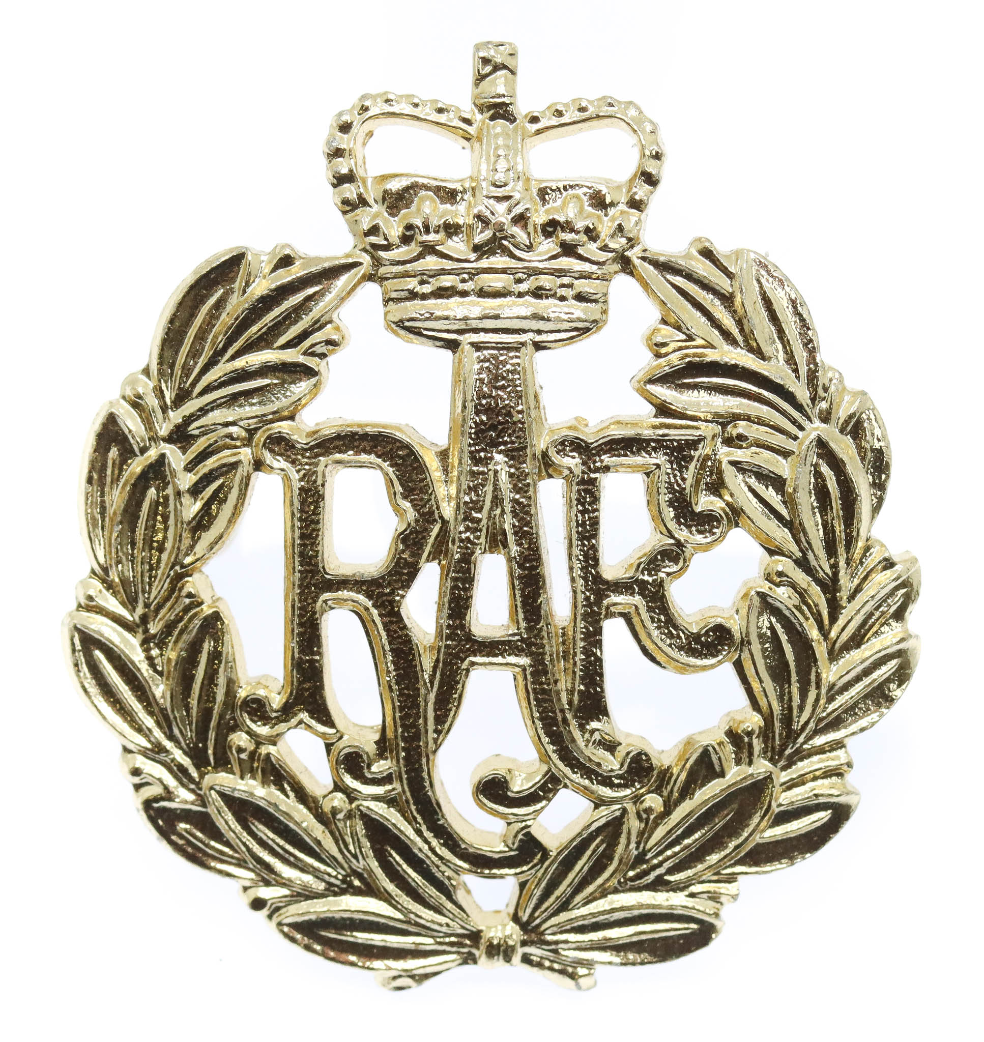 Royal Air Force (R.A.F.) Anodised (Staybrite) Cap Badge