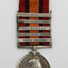 Queen's South Africa Medal (Clasps - Cape Colony, Orange Free State, Transvaal, South Africa 1901, South Africa 1902) - Lieut. J.L. Lawson, Manchester Regiment