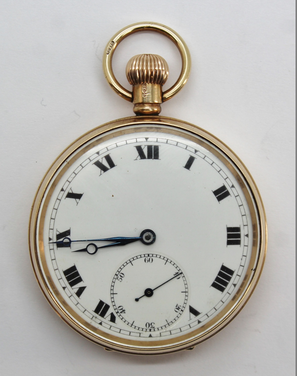 9ct Hallmarked Gold Pocket Watch Presented to C.S.M. J.W. Clough MM, MSM, 2nd Bn. Yorkshire Regiment (Green Howards)
