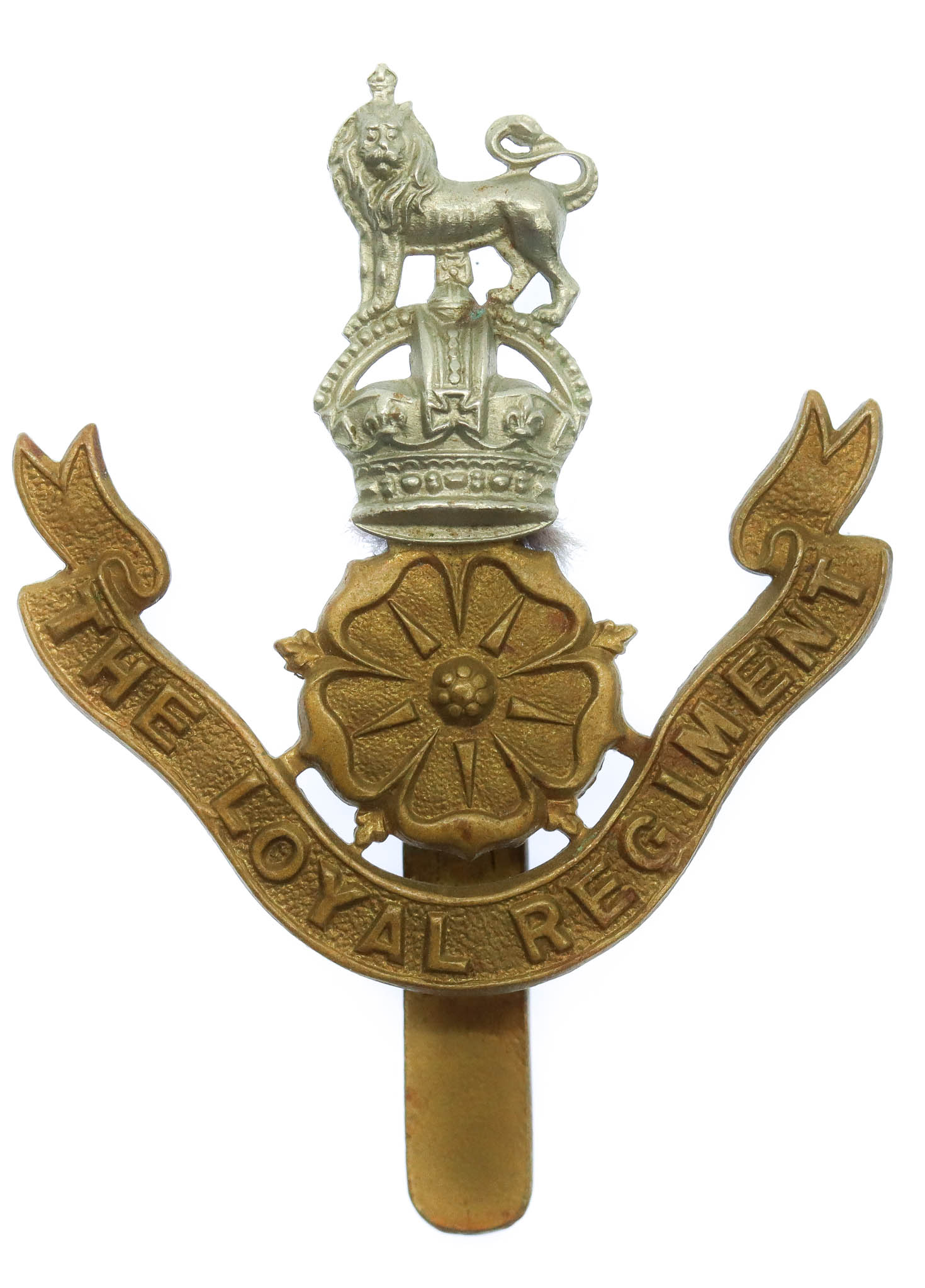 The Loyal Regiment Cap Badge - King's Crown