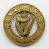 Royal Irish Regiment Pagri Badge - King's Crown