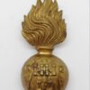Royal Dublin Fusiliers Fur Cap Grenade Badge