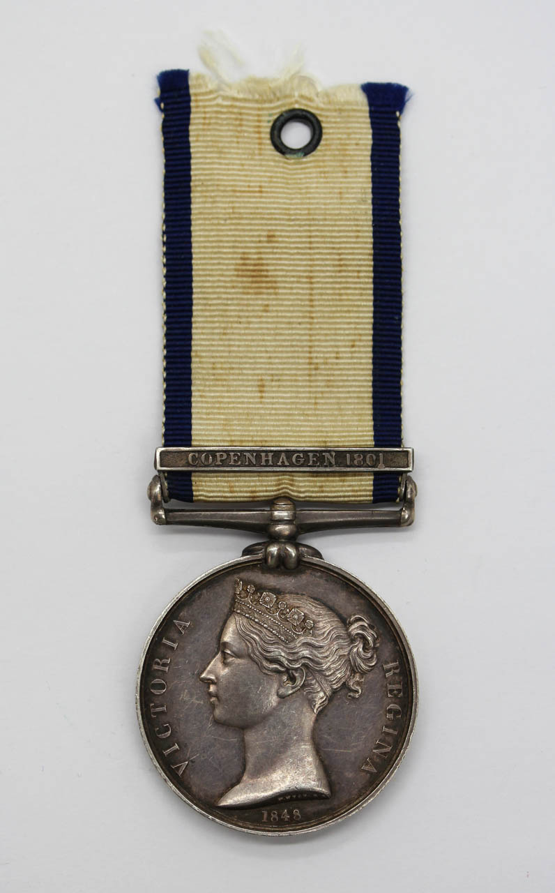 Naval General Service Medal 1793-1840 (Clasp - Copenhagen 1801) - Robt. Humphries