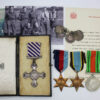WW2 Bomber Command DFC Medal Group of Five - Flt. Lt. (Pilot Officer) J.R. Blott, 5 Group Bomber Command, No. 50 Squadron, Royal Air Force Volunteer Reserve
