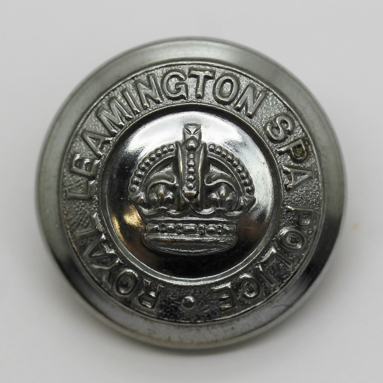 Royal Leamington Spa Police Button - King's Crown (Large)
