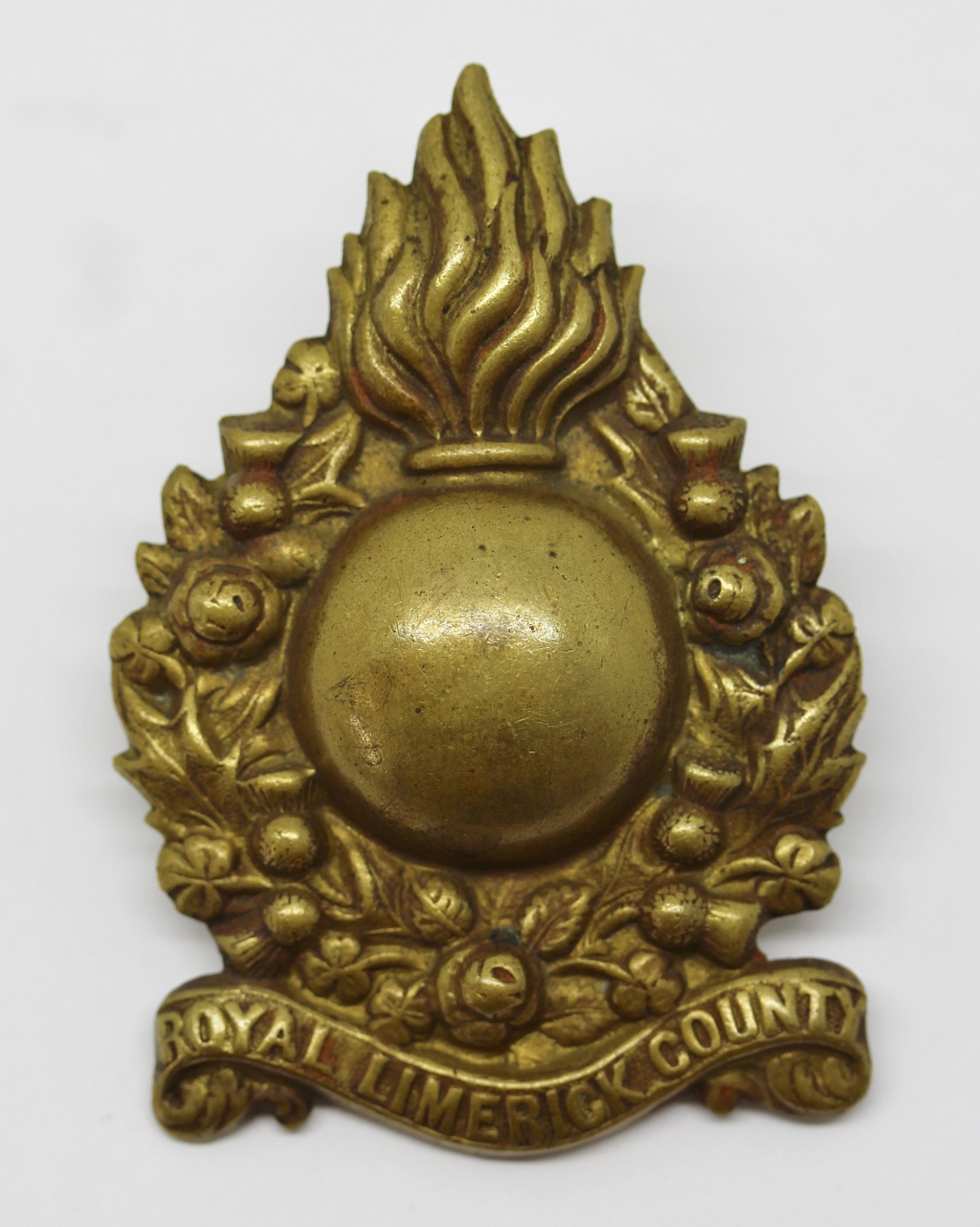 Victorian Royal Limerick County Militia Glengarry Badge