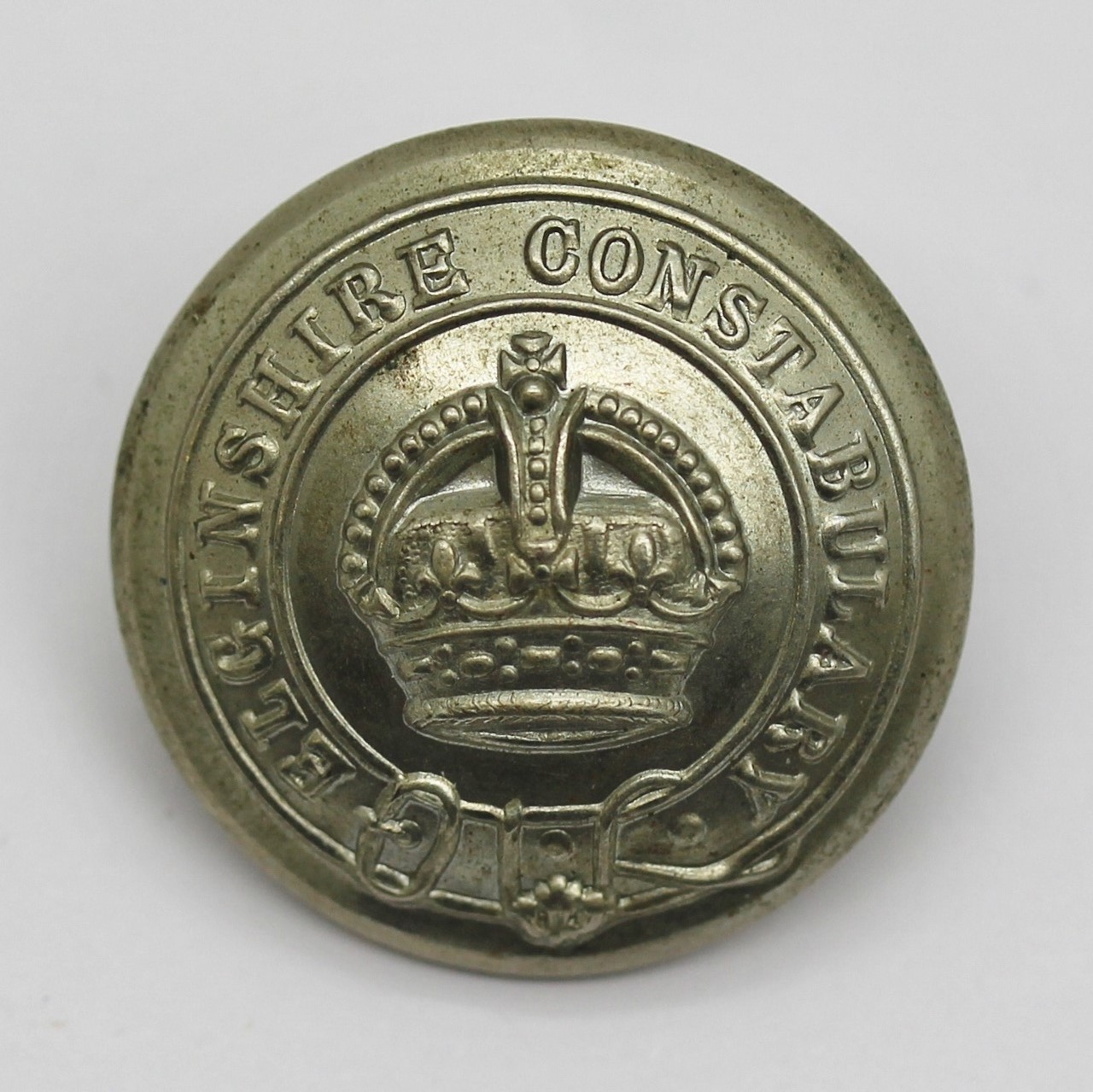Elginshire Constabulary Button - King's Crown (Large)