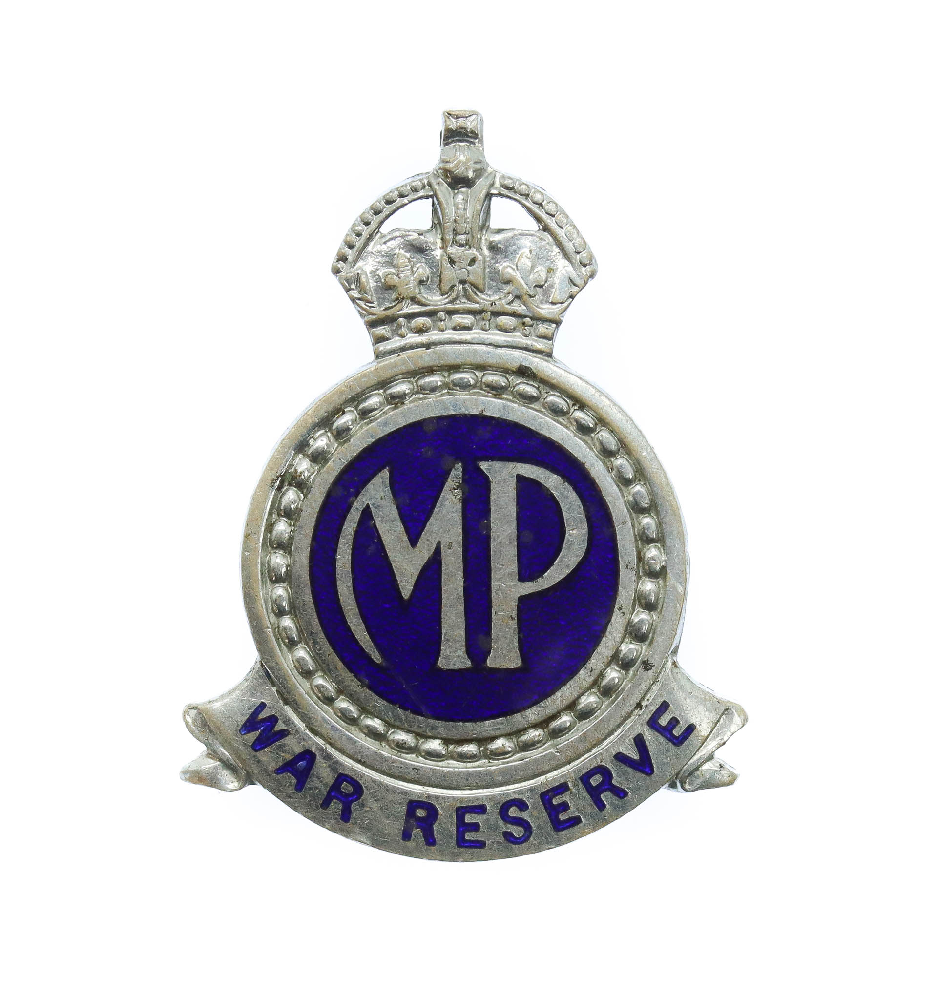 WW2 Metropolitan Police War Reserve Lapel Badge