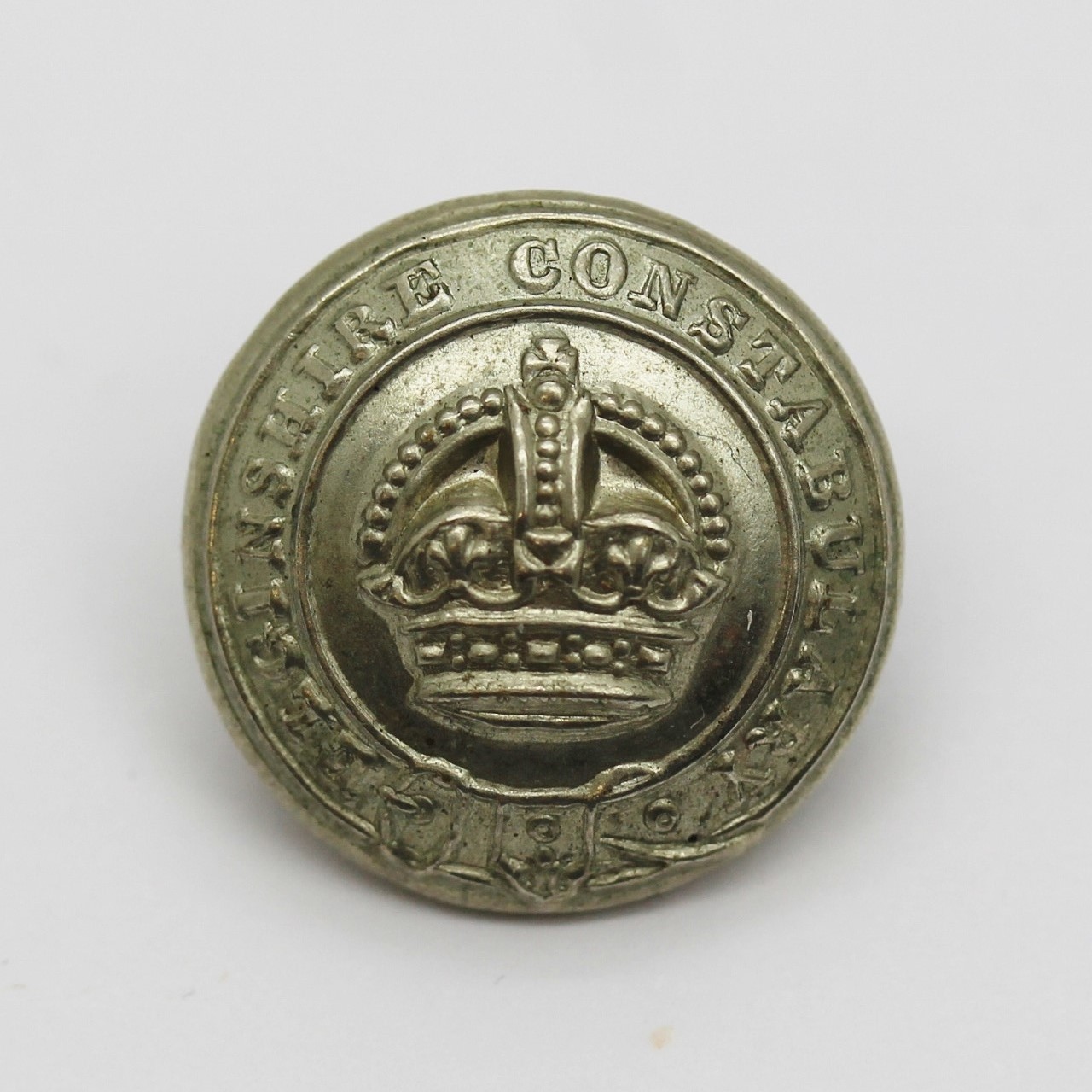 Elginshire Constabulary Button - King's Crown (Small)