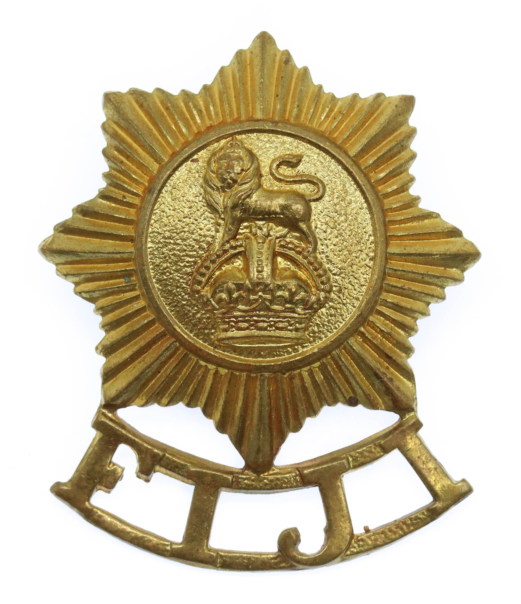 Fiji Defence Force Cap Badge - King's Crown