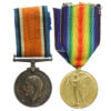 WW1 British War & Victory Medal Pair - Pte. G.T. Wale, 10th Bn. East Yorkshire Regiment