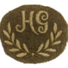 British Army Hotchkiss Gunner (H.G.) Cloth Proficiency Arm Badge