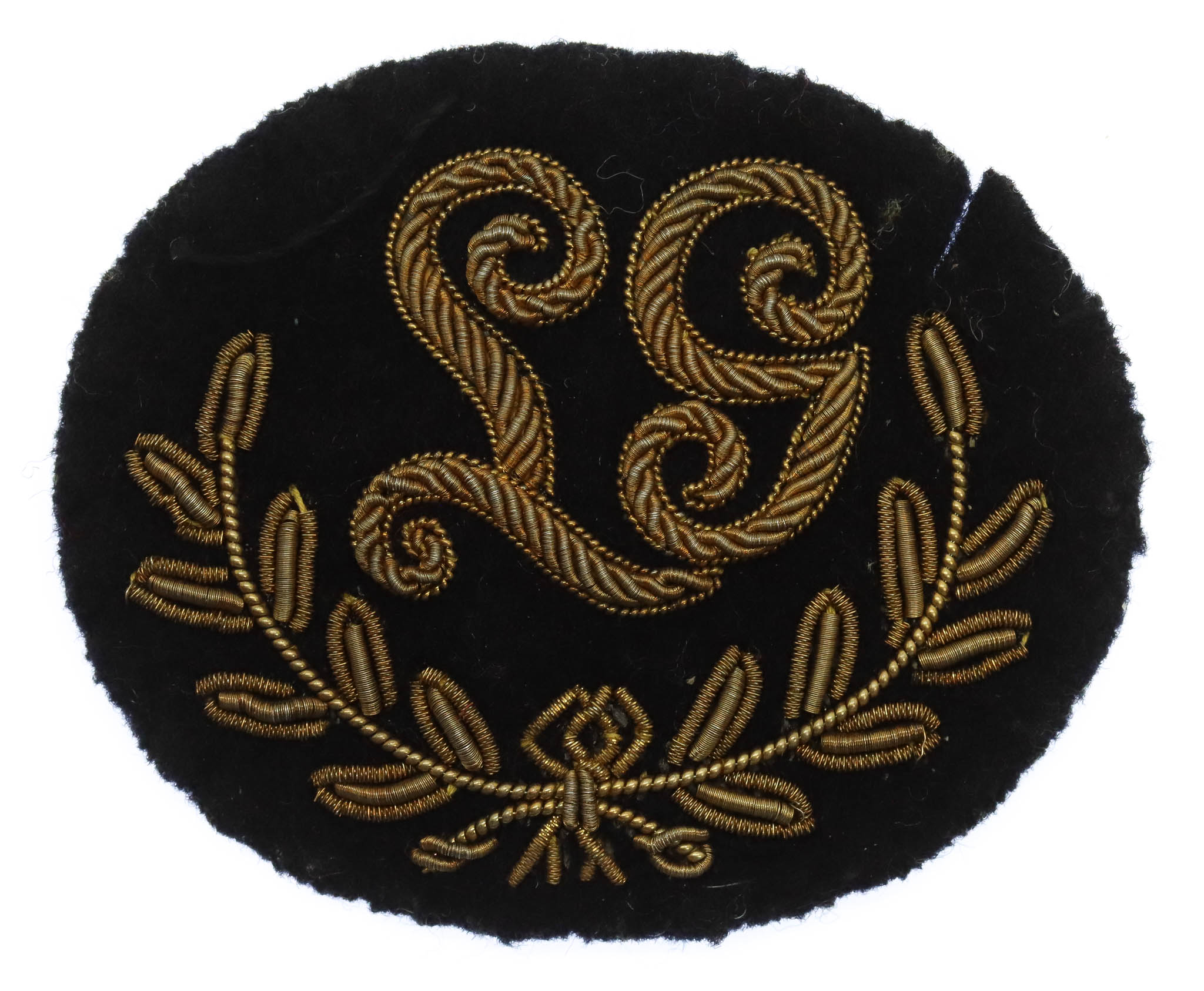 British Army Light Machine Gunner (L.G.) Bullion Proficiency Arm Badge