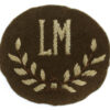 British Army Light Mortarman (LM) Cloth Proficiency Arm Badge