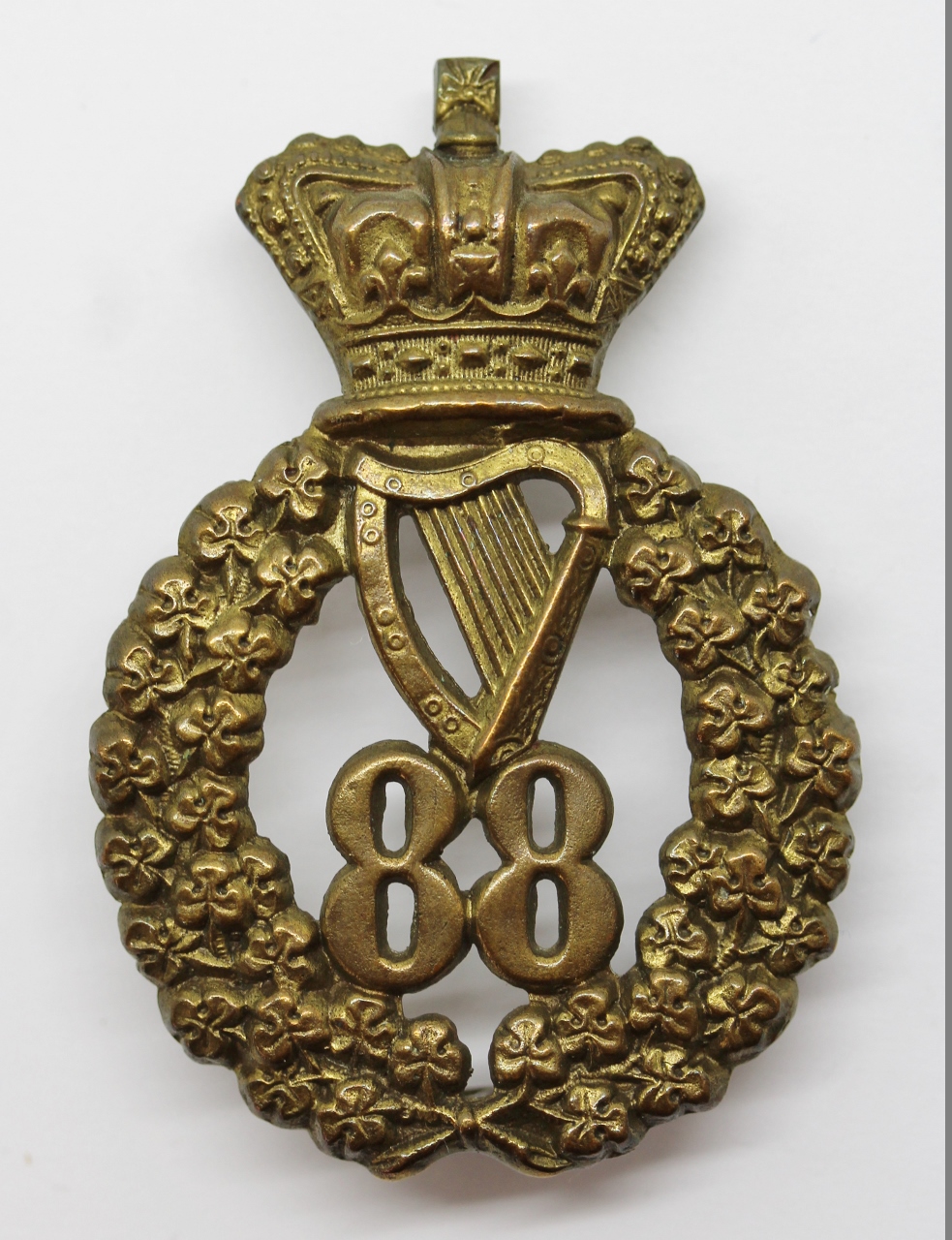 Victorian 88th Regiment of Foot (Connaught Rangers) Pre 1881 Glengarry Badge
