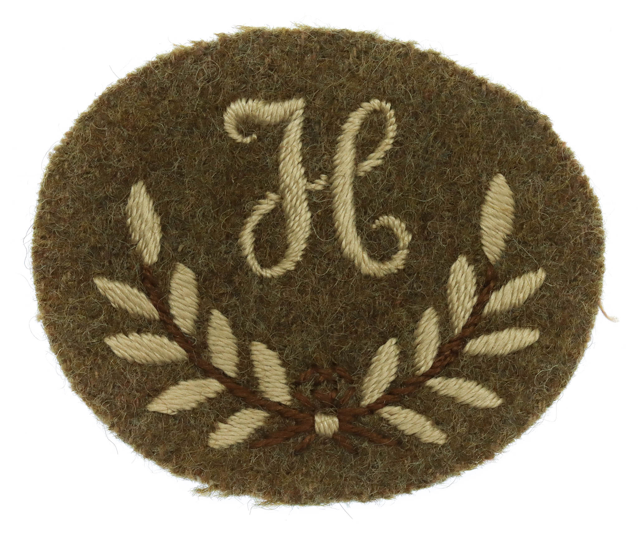 British Army Height Takers (H) Cloth Proficiency Arm Badge