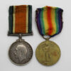 WW1 British War & Victory Medal Pair - Bmbr. J.W. Hotchkin, Royal Field Artillery