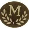 British Army Mortarman (M) Cloth Proficiency Arm Badge