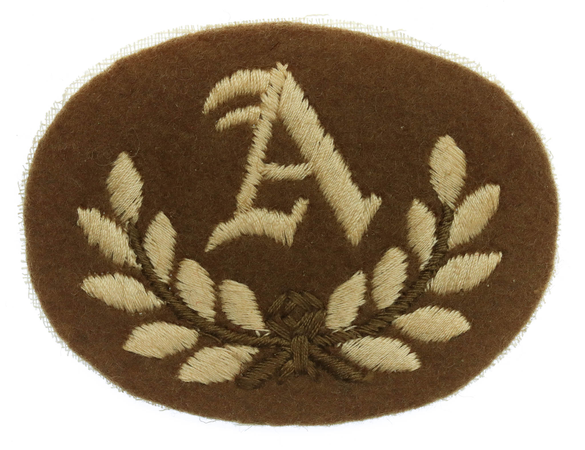British Army 'A' Class Tradesman Cloth Arm Badge
