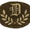 British Army 'D' Class Tradesman Cloth Arm Badge